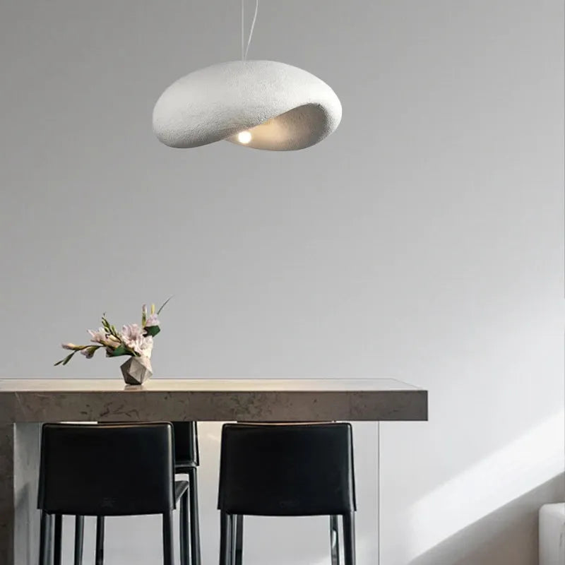 Modern White Dome Pendant Light